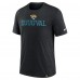 Футболка Jacksonville Jaguars Nike Blitz Tri-Blend - Heather Black