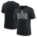 Футболка Las Vegas Raiders Nike Blitz Tri-Blend - Heather Black