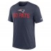 Футболка New England Patriots Nike Blitz Tri-Blend - Heather Navy