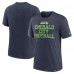 Футболка Seattle Seahawks Nike Blitz Tri-Blend - Heather College Navy