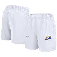 Los Angeles Rams Nike White Blitz Victory Dri-FIT Shorts