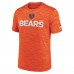 Футболка Chicago Bears Nike Orange Blitz Velocity Modern Performance
