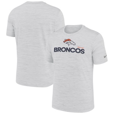 Футболка Denver Broncos Nike Ash Blitz Velocity Modern Dri-FIT