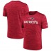 New England Patriots Nike Red Blitz Velocity Modern Dri-FIT T-Shirt