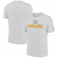 Футболка Pittsburgh Steelers Nike White Blitz Velocity Modern Performance