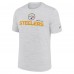 Футболка Pittsburgh Steelers Nike White Blitz Velocity Modern Performance