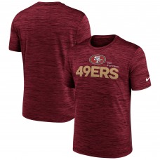 Футболка San Francisco 49ers Nike Blitz Velocity Modern Performance - Scarlet