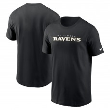 Футболка Baltimore Ravens Nike Primetime Wordmark Essential - Black