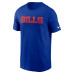 Футболка Buffalo Bills Nike Royal Primetime Wordmark Essential