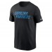 Футболка Carolina Panthers Nike Primetime Wordmark Essential - Black
