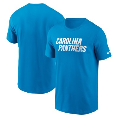 Футболка Carolina Panthers Nike Primetime Wordmark Essential - Blue