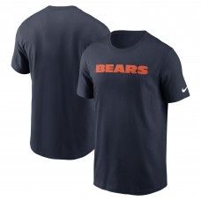 Футболка Chicago Bears Nike Primetime Wordmark Essential - Navy