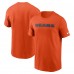 Футболка Chicago Bears Nike Primetime Wordmark Essential - Orange
