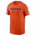 Футболка Chicago Bears Nike Primetime Wordmark Essential - Orange