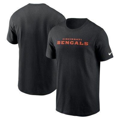 Футболка Cincinnati Bengals Nike Primetime Wordmark Essential - Black