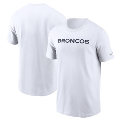 Футболка Denver Broncos Nike Primetime Wordmark Essential - White