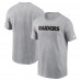 Футболка Las Vegas Raiders Nike Primetime Wordmark Essential - Heather Gray