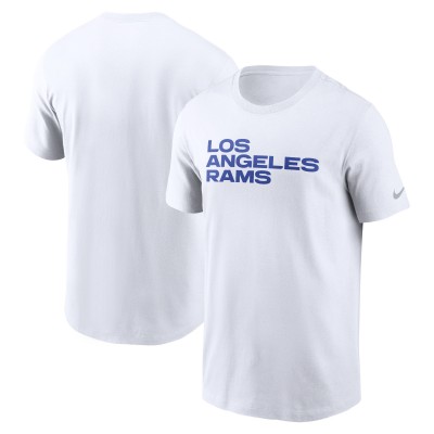 Футболка Los Angeles Rams Nike Primetime Wordmark Essential - White