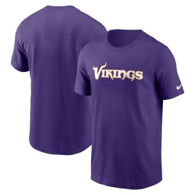 Футболка Minnesota Vikings Nike Primetime Wordmark Essential - Purple