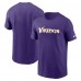 Футболка Minnesota Vikings Nike Primetime Wordmark Essential - Purple