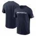 Футболка Seattle Seahawks Nike Primetime Wordmark Essential - College Navy