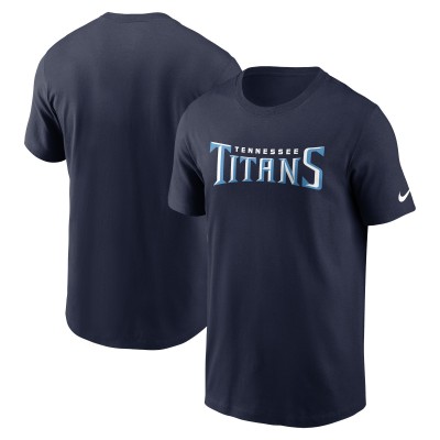 Футболка Tennessee Titans Nike Primetime Wordmark Essential - Navy