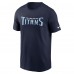 Футболка Tennessee Titans Nike Primetime Wordmark Essential - Navy