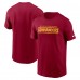 Футболка Washington Commanders Nike Primetime Wordmark Essential - Burgundy