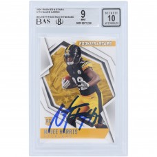 Najee Harris Pittsburgh Steelers Autographed 2021 Panini Rookies & Stars #113 Beckett Fanatics Witnessed Authenticated 9/10 Rookie Card