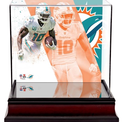 Tyreek Hill Miami Dolphins Deluxe Mini Helmet Case