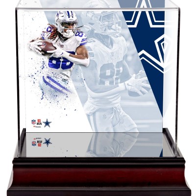 CeeDee Lamb Dallas Cowboys Deluxe Mini Helmet Case