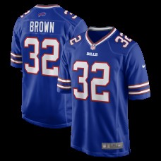 Игровая джерси Kyron Brown Buffalo Bills Nike  Game - Royal