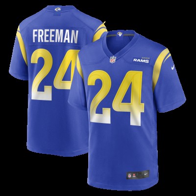 Игровая джерси Royce Freeman Los Angeles Rams Nike  - Royal