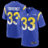 Игровая джерси Rashad Torrence II Los Angeles Rams Nike  - Royal