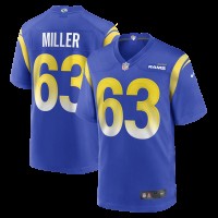 Игровая джерси Grant Miller Los Angeles Rams Nike  - Royal