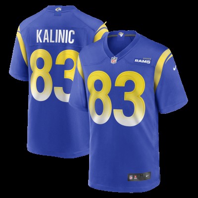 Игровая джерси Nikola Kalinic Los Angeles Rams Nike  Game - Royal