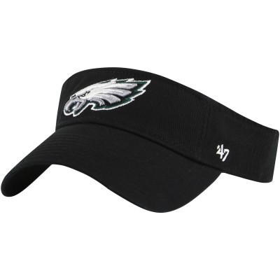Philadelphia Eagles 47 Clean Up Visor - Black