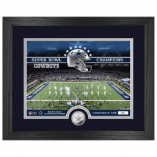 Dallas Cowboys Highland Mint 13 x 16 Stadium Silver Coin Photo Mint
