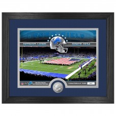 Detroit Lions Highland Mint 13 x 16 Stadium Silver Coin Photo Mint