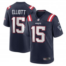 Игровая джерси Ezekiel Elliott New England Patriots Nike Game Player - Navy