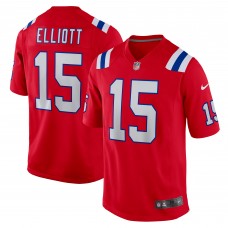 Игровая джерси Ezekiel Elliott New England Patriots Nike Male Adult Alternate Game Player - Red