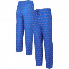 Пижамные штаны Buffalo Bills Concepts Sport Gauge Allover Print Knit - Royal