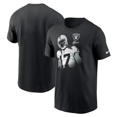 Футболка Davante Adams Las Vegas Raiders Nike Player Graphic - Black
