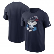 Футболка Derrick Henry Tennessee Titans Nike Player Graphic - Navy
