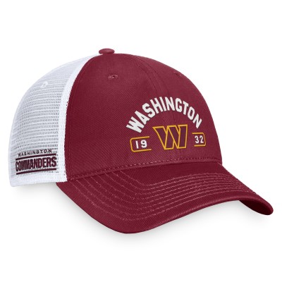 Бейсболка Washington Commanders Free Kick Trucker - Burgundy/White