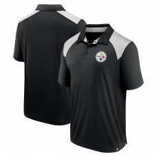Pittsburgh Steelers Fanatics Black Primary Polo