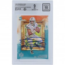 Tua Tagovailoa Miami Dolphins Autographed 2020 Panini Gridiron Kings #GK-2 Beckett Fanatics Witnessed Authenticated 9/10 Rookie Card