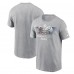 Футболка New England Patriots vs. Indianapolis Colts Nike 2023 Frankfurt Game Essential - Heather Gray