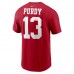 Футболка Brock Purdy San Francisco 49ers Nike Player Name & Number - Scarlet