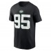 Футболка Quinnen Williams New York Jets Nike Player Name & Number - Black